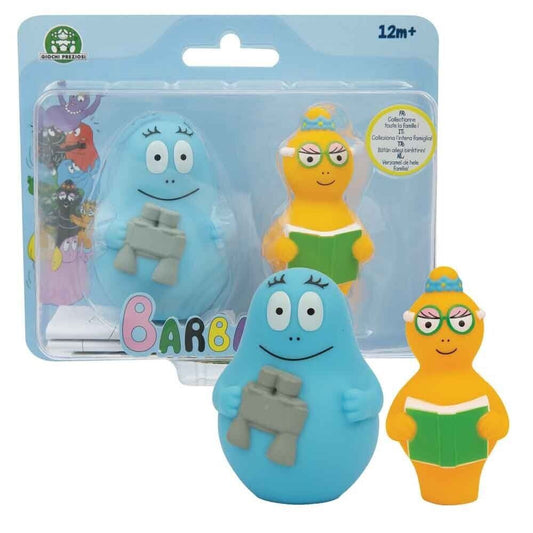 Giochi Preziosi Barbapapa Family 2 Figures Set BAP04/18 – Barbabright & Barbalib 8cm