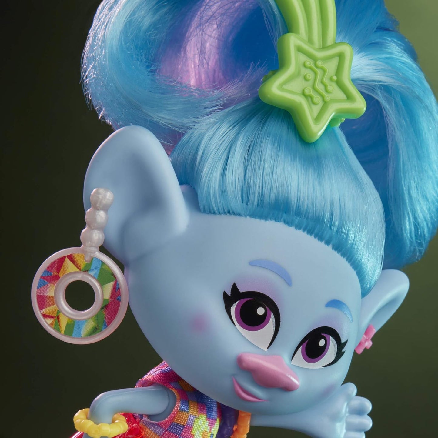 DreamWorks Trolls World Tour Glam Chenille 6" Fashion Doll by Hasbro
