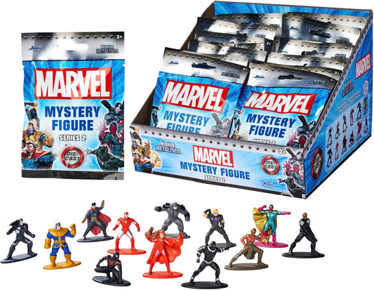 Jada Marvel Nano Metalfigs Blind Bags Full Set – 12 Die-Cast Figures | Complete Collection