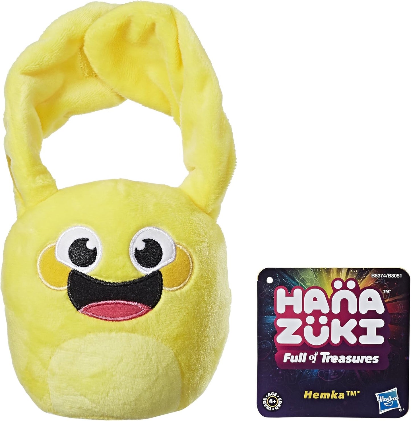 Hanazuki Full Of Treasures Hemka Yellow Happy Plush Toy by Hasbro