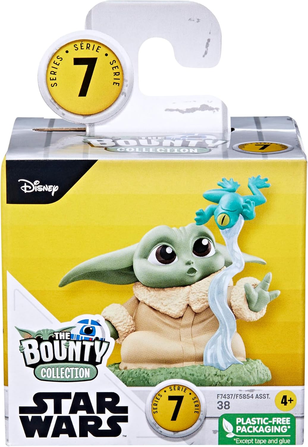 Star Wars The Bounty Collection Series 7 (38) Grogu , 2.25" Mini Action Figure Froggy Force Pose