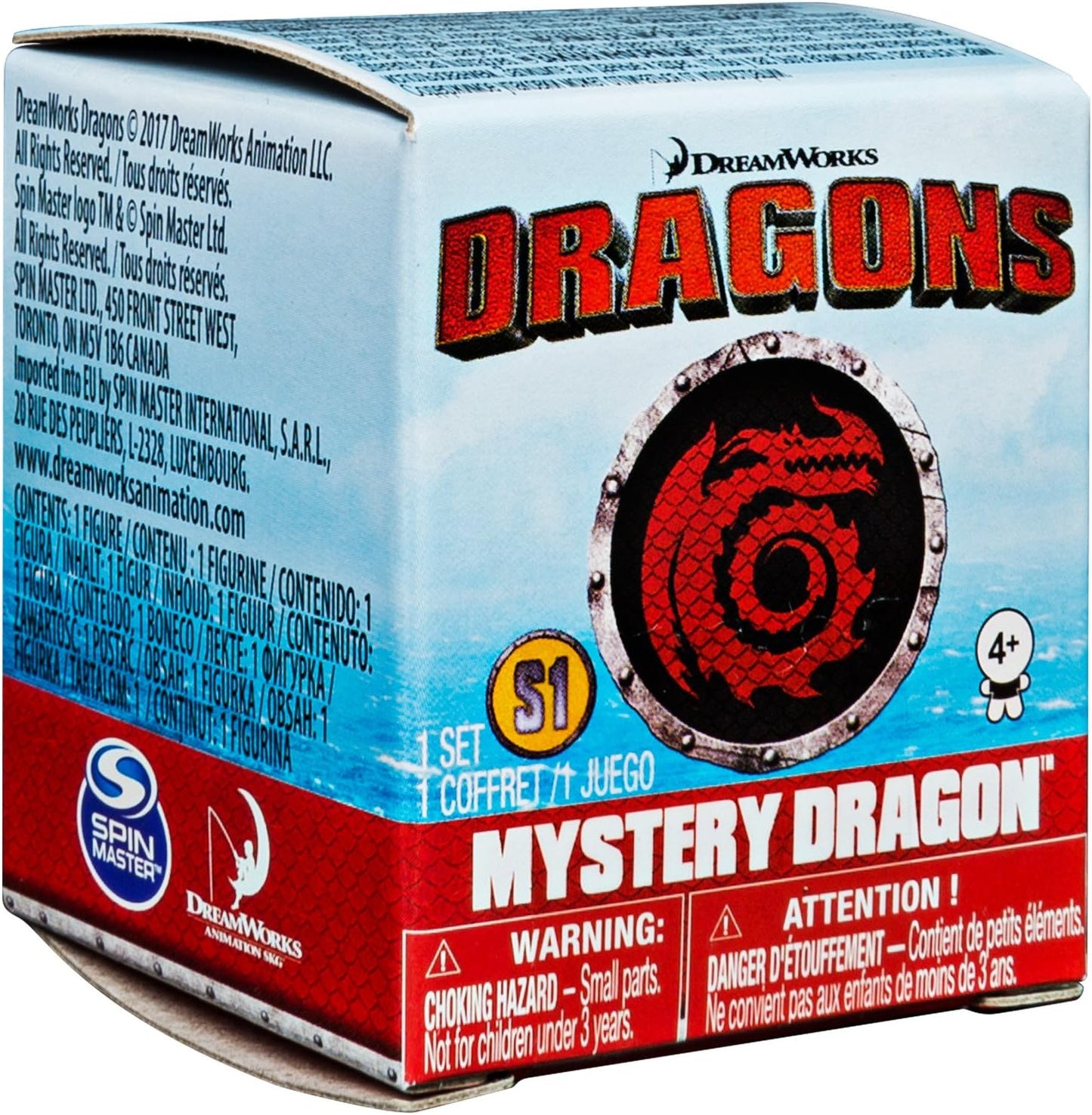 Spin Master DreamWorks Dragons Mystery Dragon How to Train Your Dragon S1 Collectible Figures