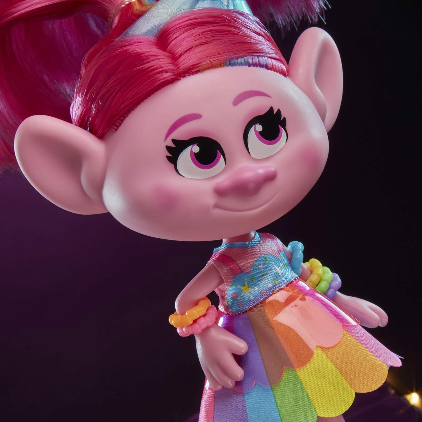 DreamWorks Trolls World Tour Glam Poppy Fashion Doll by Hasbro
