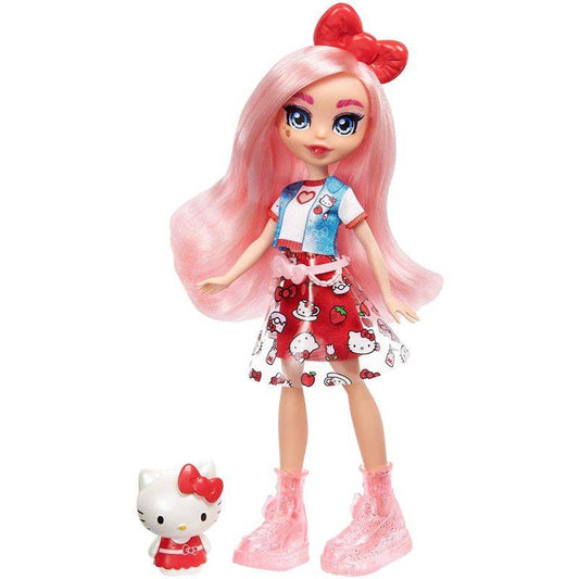 Mattel Sanrio Hello Kitty & Friends Hello Kitty Figure & Éclair Doll 10-Inch Collectible (GWW96)