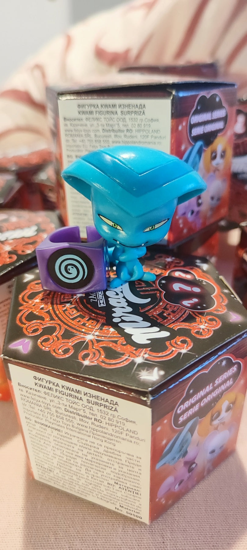 ZAG Heroez Miraculous Ladybug Kwami Surprise Mini Figure 50500 – Original, Glitter & Monarch Ring Series | Pick Your Character