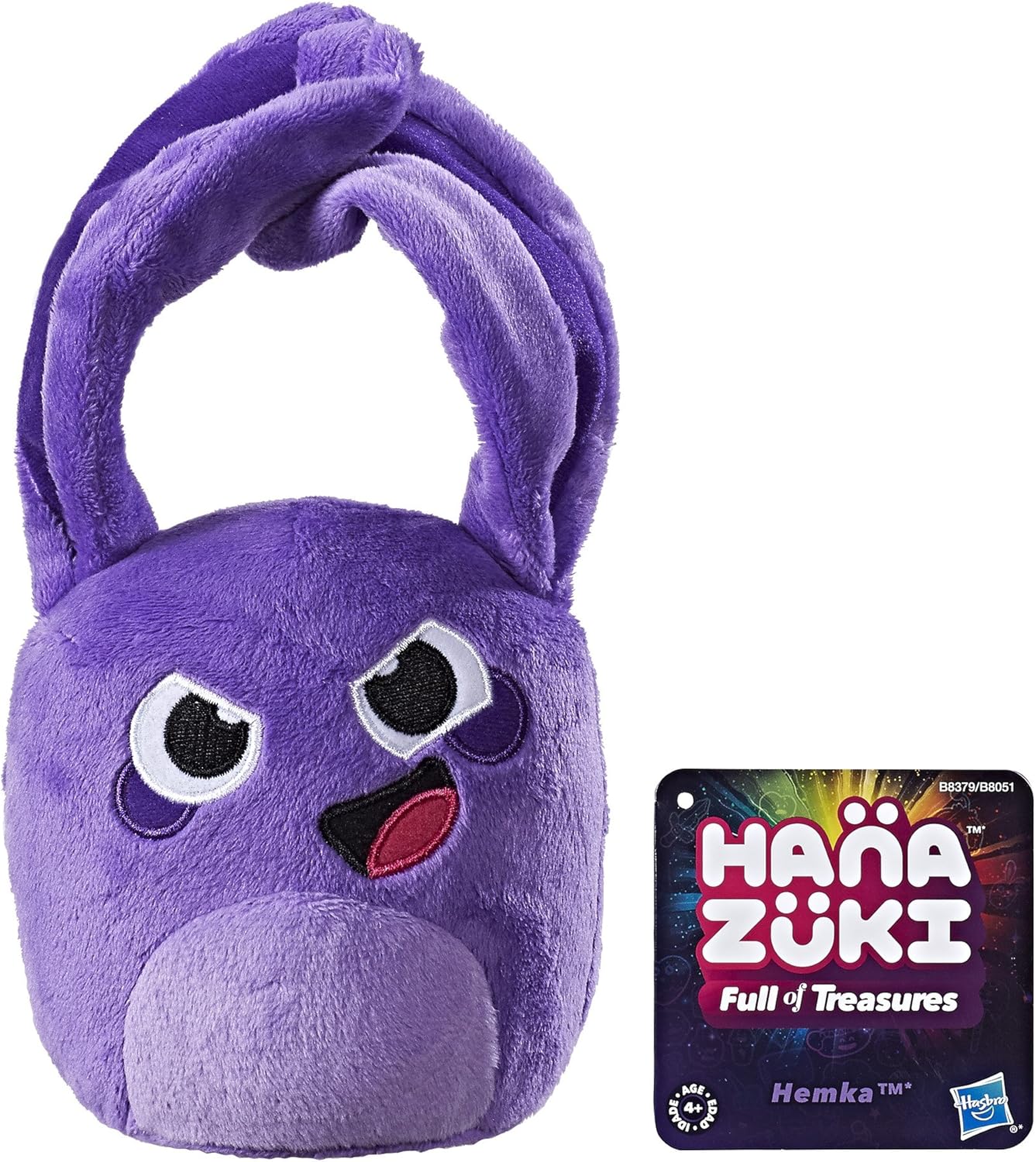 Hanazuki Full Of Treasures Hemka Purple Courageous Plush Toy by Hasbro