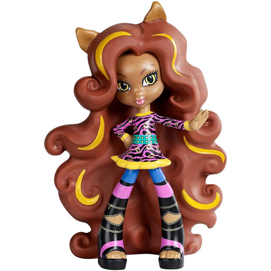 Monster High Mini Clawdeen Wolf 2014 – Mattel Vinyl Figure CFC83 Rare Collect