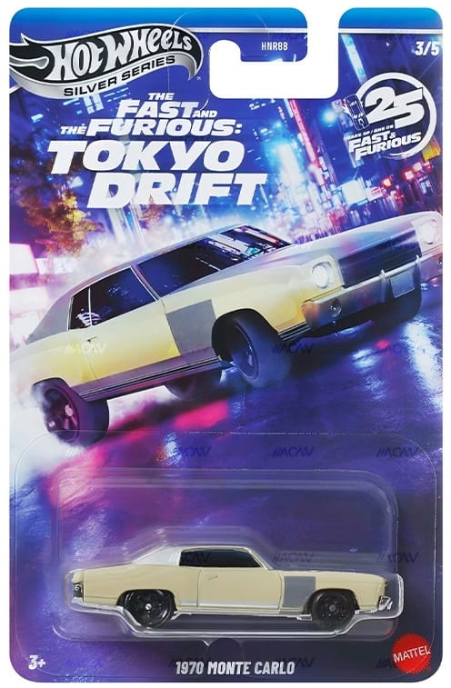 Hot Wheels 2026 Fast & Furious Tokyo Drift – Silver Series Die-Cast Car | Choose Your Model