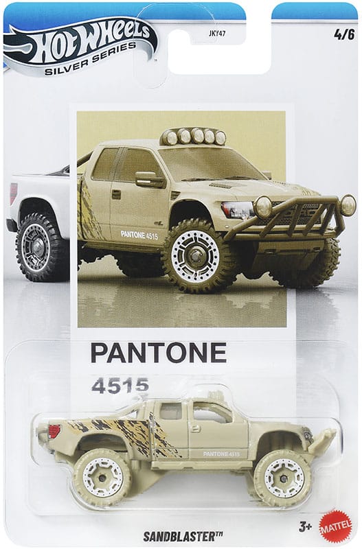 Hot Wheels 2026 Pantone Series Mix 2 – Silver Series Die-Cast Car | Choose Your Model