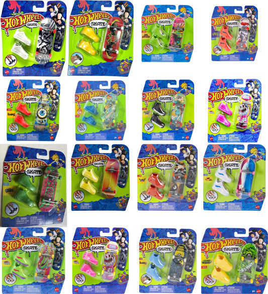 Hot Wheels Skate Tony Hawk Fingerboard & Shoes – Assorted Design | Mattel