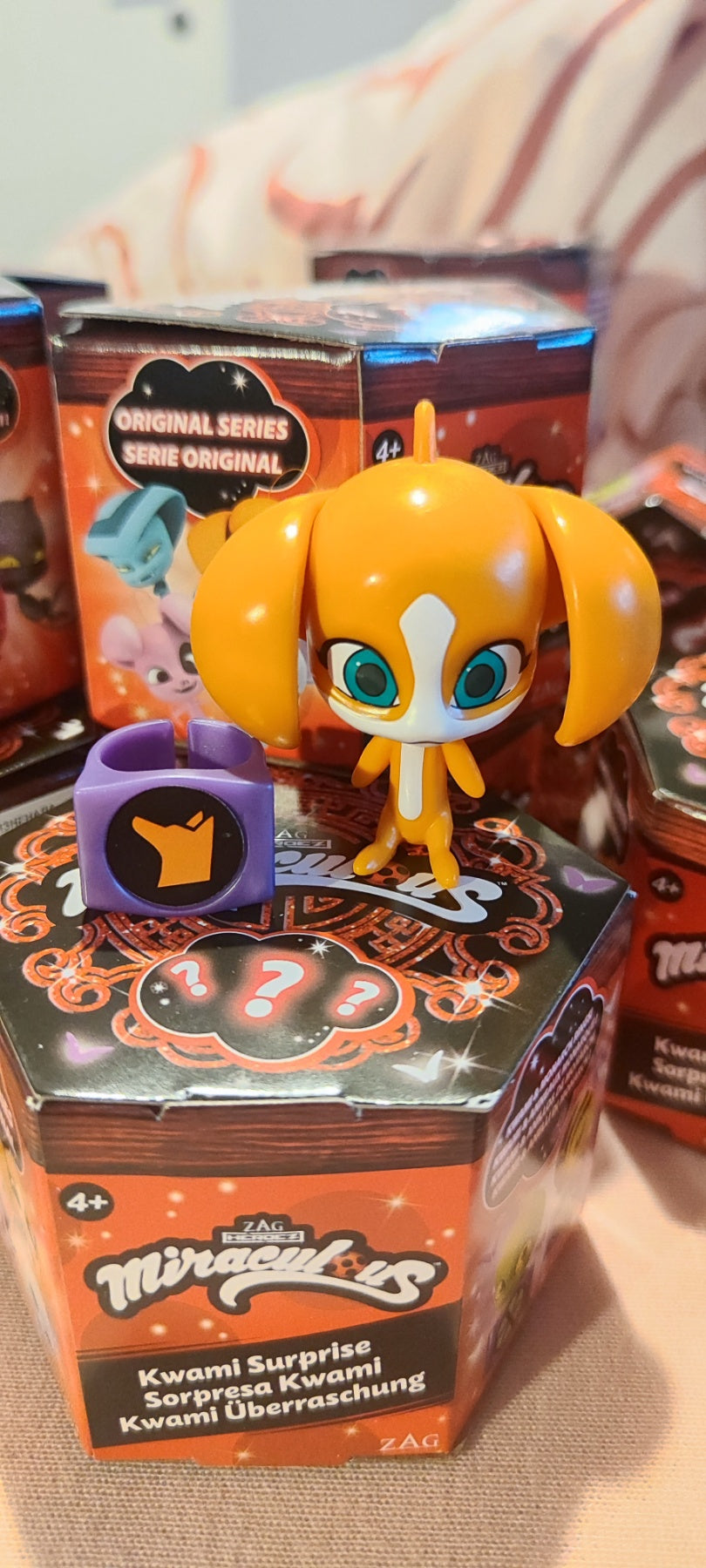 ZAG Heroez Miraculous Ladybug Kwami Surprise Mini Figure 50500 – Original, Glitter & Monarch Ring Series | Pick Your Character