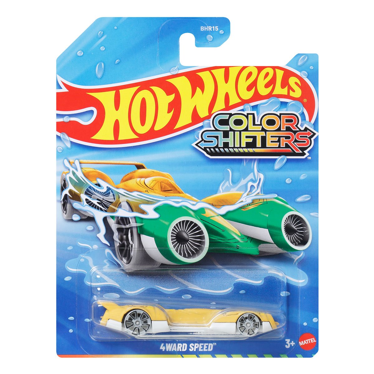 Hot Wheels Color Shifters BHR15 4Ward Speed 1:64 Diecast Color Change Car