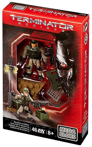 Mega Bloks Terminator Genisys Resistance Soldier 46 pcs