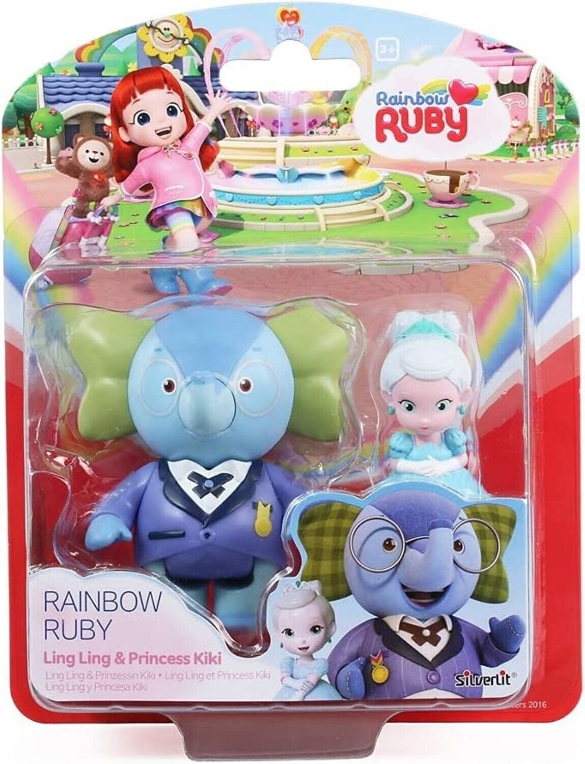 Silverlit Rainbow Ruby Dolls 2-Pack – Link Link & Princess Kikki Collectible Figures for Creative Play