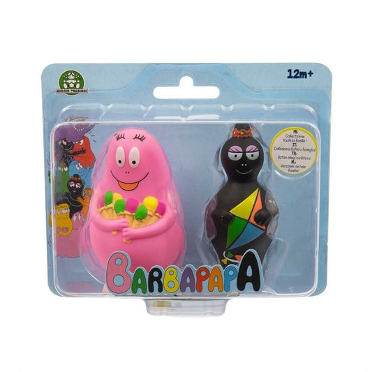 Giochi Preziosi Barbapapa Family 2 Figures Set BAP04/18 – Barbapapa & Barbamama (Summer Edition) 8cm