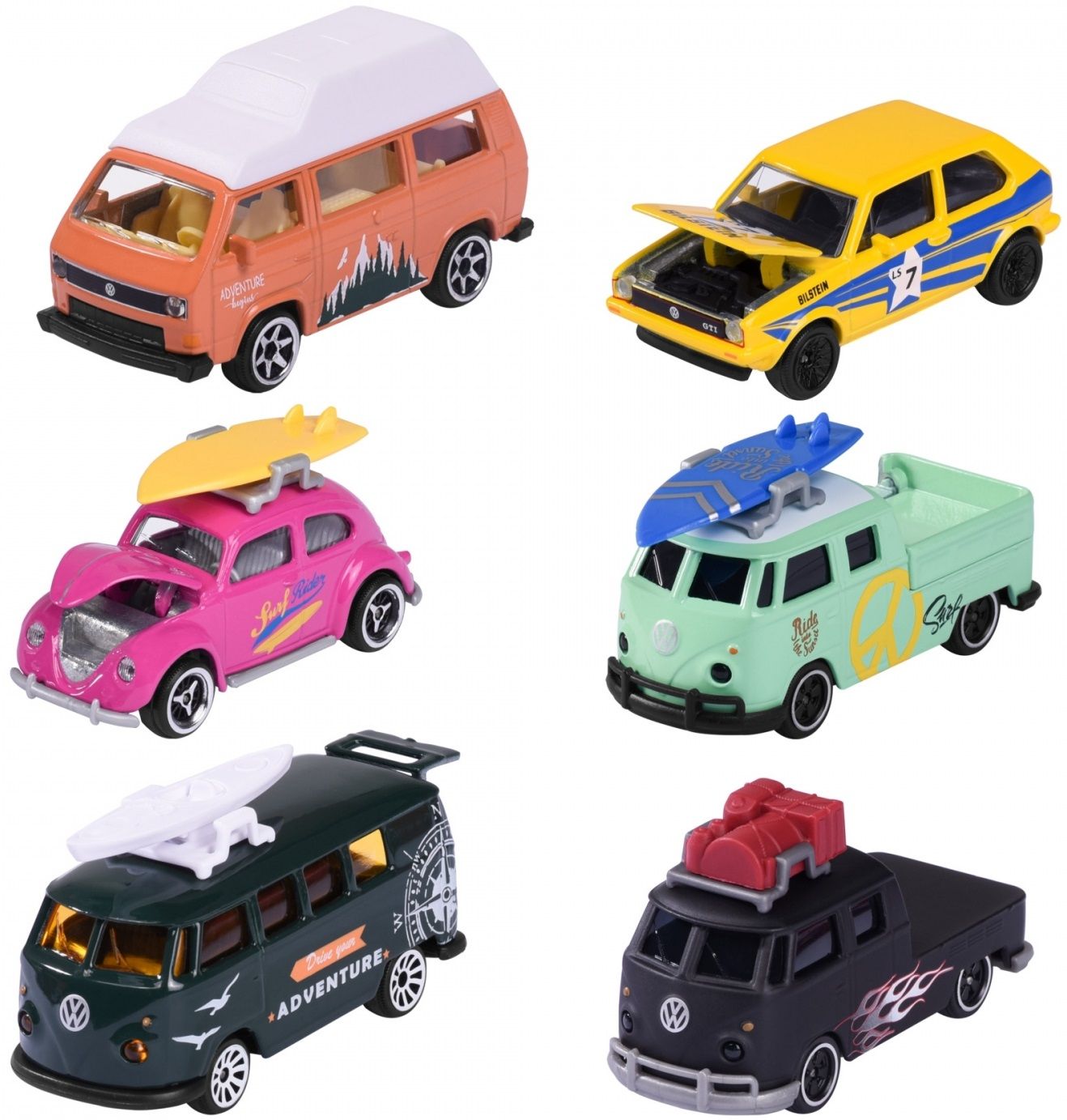 Majorette Volkswagen The Originals Premium Cars – Die-Cast Collectible | Assortment