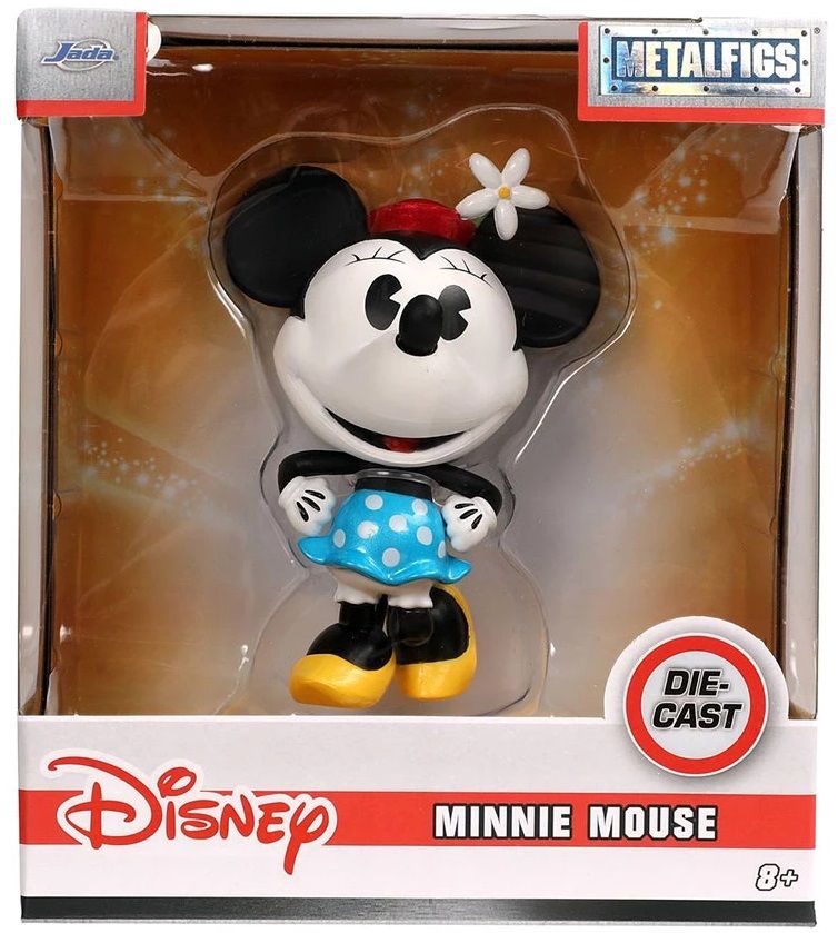 Jada Toys Disney Minnie Mouse Figure 10cm – Classic Collectible Toy