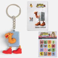 Italian Brainrot Universal 3D Mystery Keychain Blind Bag – Collectible Figure & Sticker