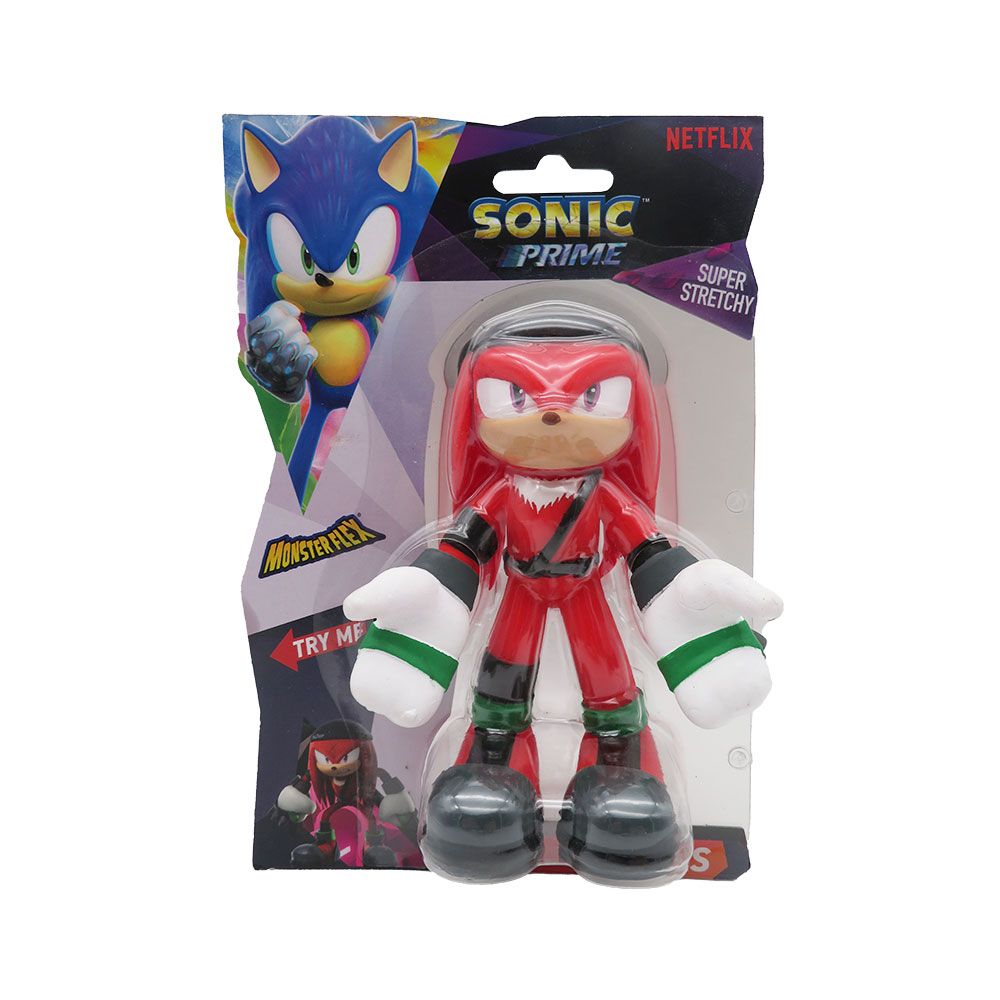 Monster Flex Stretch Hero – Sonic the Hedgehog Figure – Knucks Stretch Toy