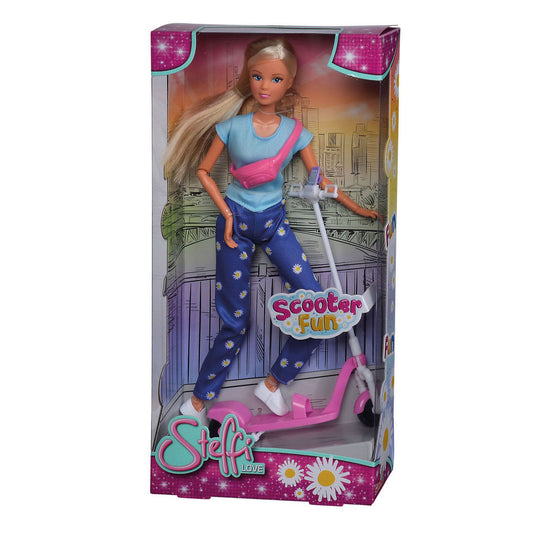 Simba Toys Steffi Love Scooter Fun Doll