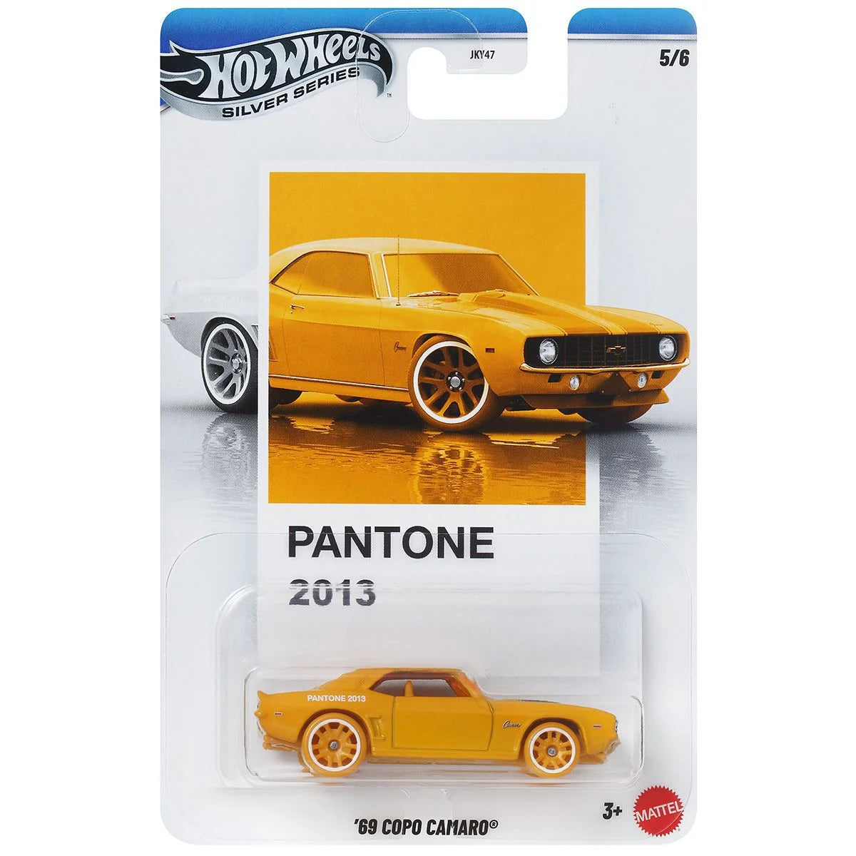 Hot Wheels Silver Series Pantone 2013 1969 Copo Camaro Diecast Car