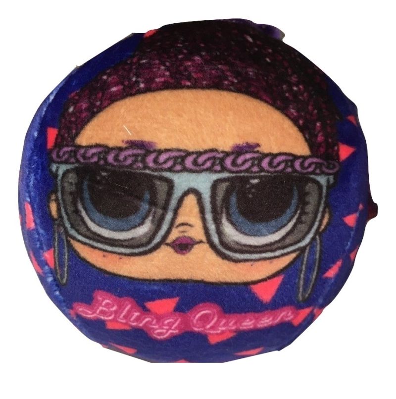 LOL Surprise Squeezsters Plush Ball Clip On – Soft Squeezable Toy | Assorted Characters