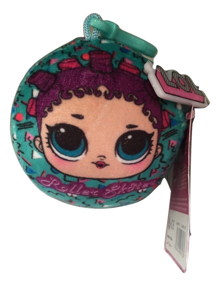 LOL Surprise Squeezsters Plush Ball Clip On – Soft Squeezable Toy | Assorted Characters