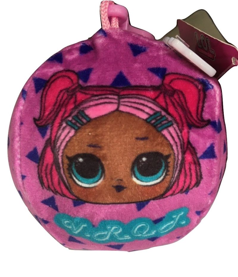 LOL Surprise Squeezsters Plush Ball Clip On – Soft Squeezable Toy | Assorted Characters