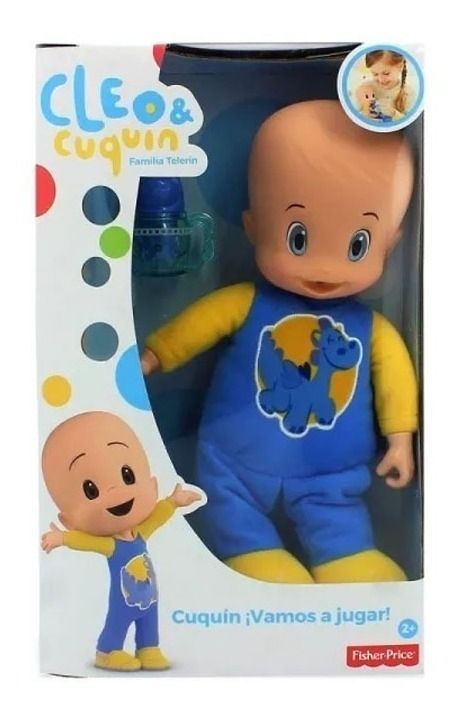 Cleo & Cuquin Telerin Family -Cuquin 10" Doll Boy – Fisher Price – Mattel FLW51