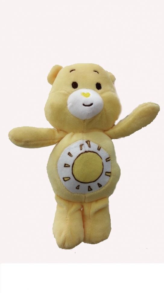 Care Bears Plush Toy 20cm – Cheer Bear, Bedtime Bear & Funshine Bear | Official Licensed | Choose Your Bear