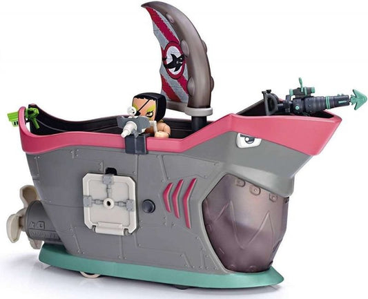 FAMOSA Mutant Busters Assault Ship Arkam – Playset with Arkan Figure – Action Vehicle Toy