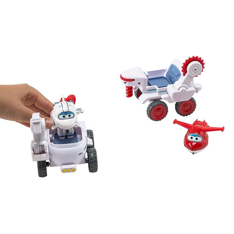Super Wings Astra & Jett Moon Rover Playset – Space Vehicle & Figures