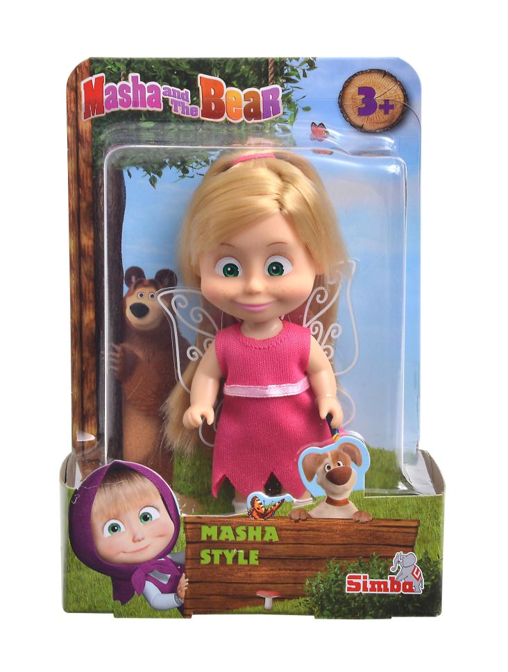 Simba Masha and The Bear Masha Style 5" Doll Masha Fairy