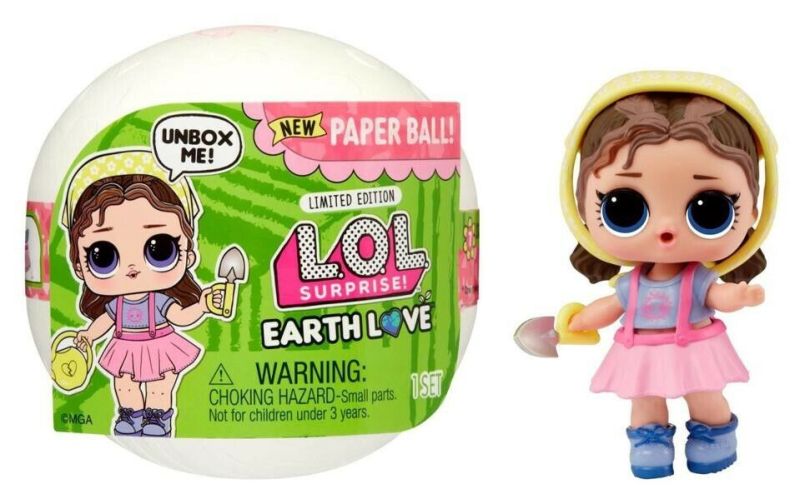 LOL Surprise Earth Love Grow Grrrl – Limited Edition Doll with 7 Surprises