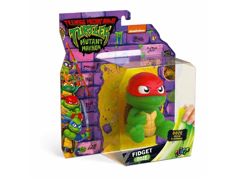 TMNT Mayhem Raphael Fidget Ooze Slime – Playmates Toys – Ninja Turtles