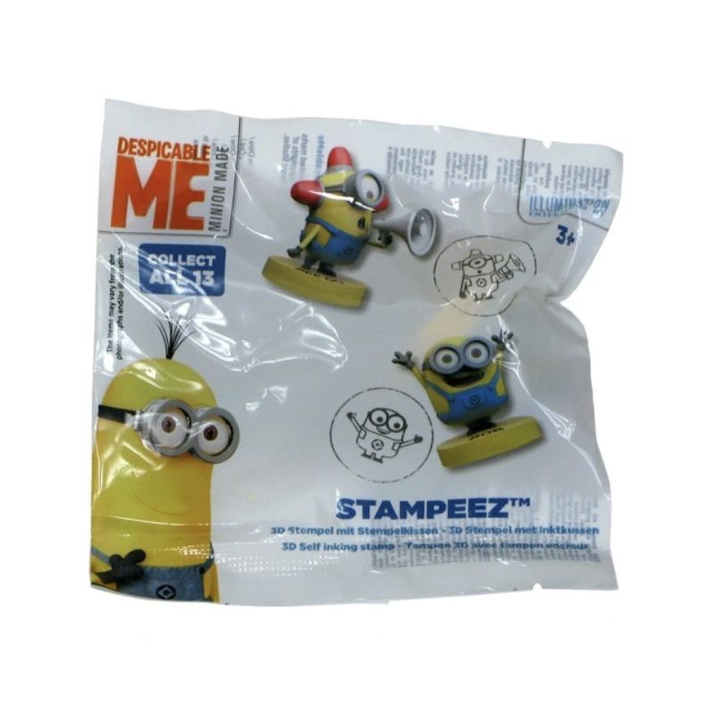 Despicable Me Minions Blind Bag – 3D Stamp – 13 to Collect –  x 3 pcs