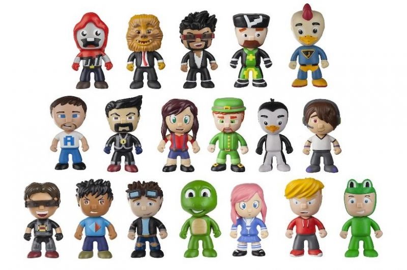 Tube Heroes Gaming Surprise Figure – Blind Pack Collectible Toy Collect 19 Figures x 5 pcs