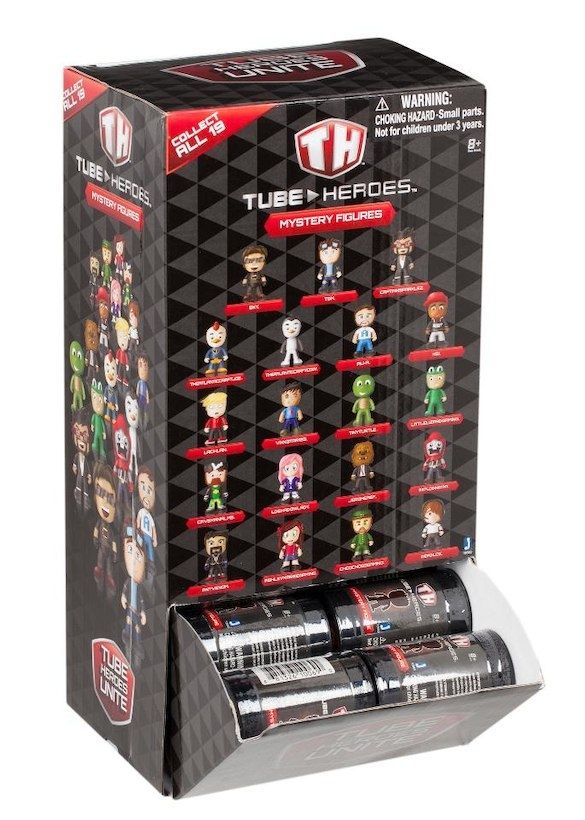 Tube Heroes Gaming Surprise Figure – Blind Pack Collectible Toy Collect 19 Figures x 5 pcs