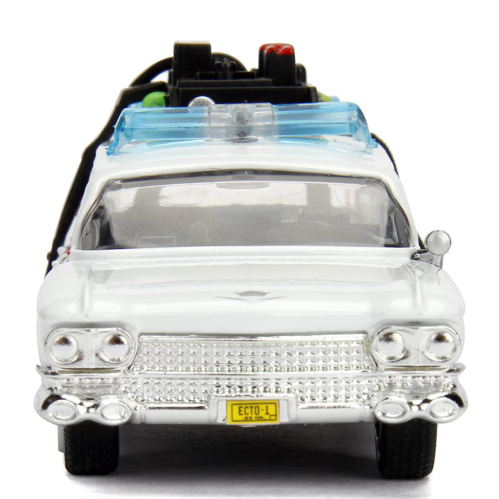 Jada Toys Ghostbusters ECTO-1 1:32 Die-Cast Car – Movie Collectible Vehicle