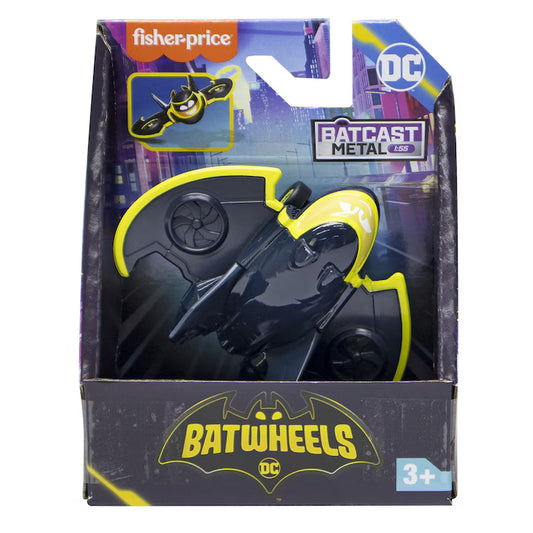 Fisher-Price DC Batwheels Batwing – 1:55 Scale Diecast Vehicle Car HML12