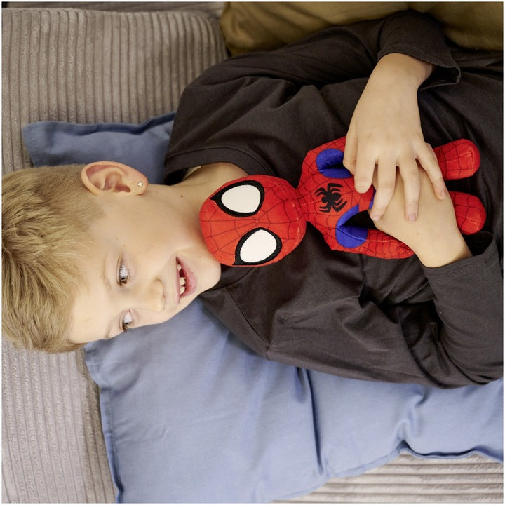 Simba Toys Disney Marvel Spidey Plush Toy 25cm – Glow-in-the-Dark Eyes | Official Licensed