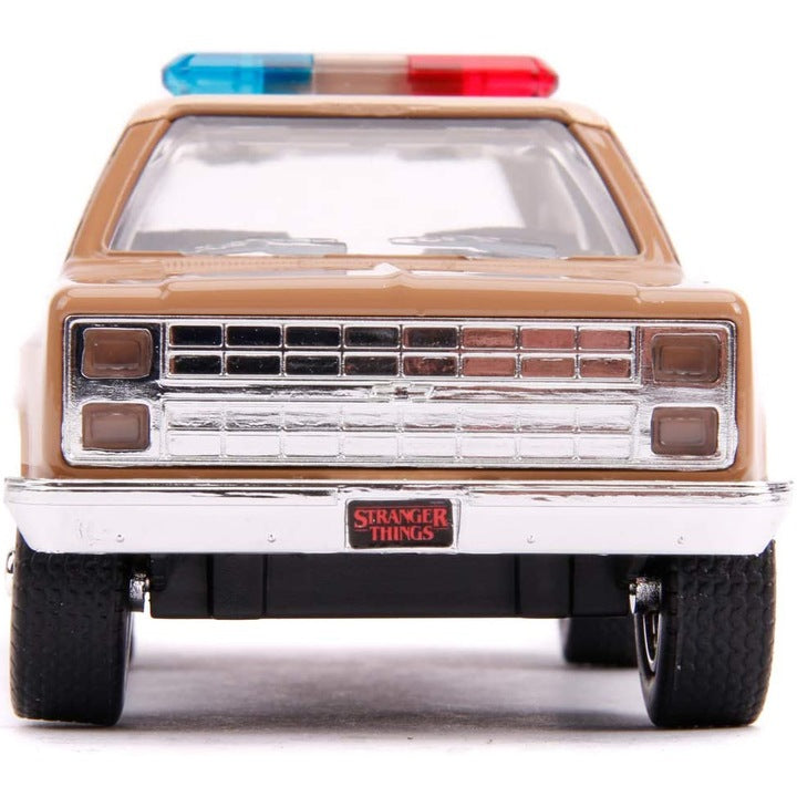 Jada Toys Stranger Things Hopper’s Chevy Blazer 1980 1:32 – Die-Cast Collectible Car