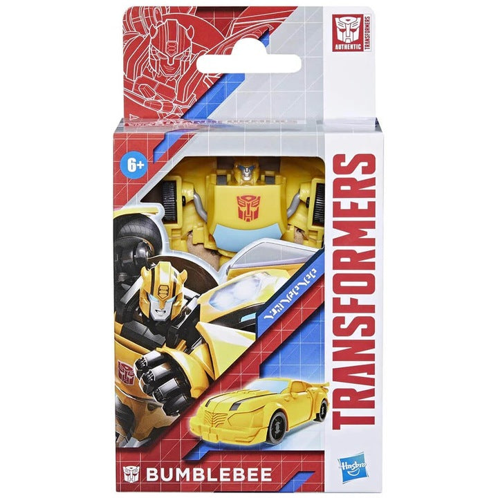 Hasbro Transformers Authentics Bravo Bumblebee F8586 – 4.5" Converting Action Figure