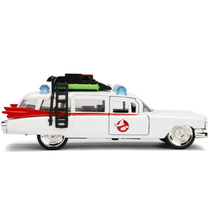 Jada Toys Ghostbusters ECTO-1 1:32 Die-Cast Car – Movie Collectible Vehicle