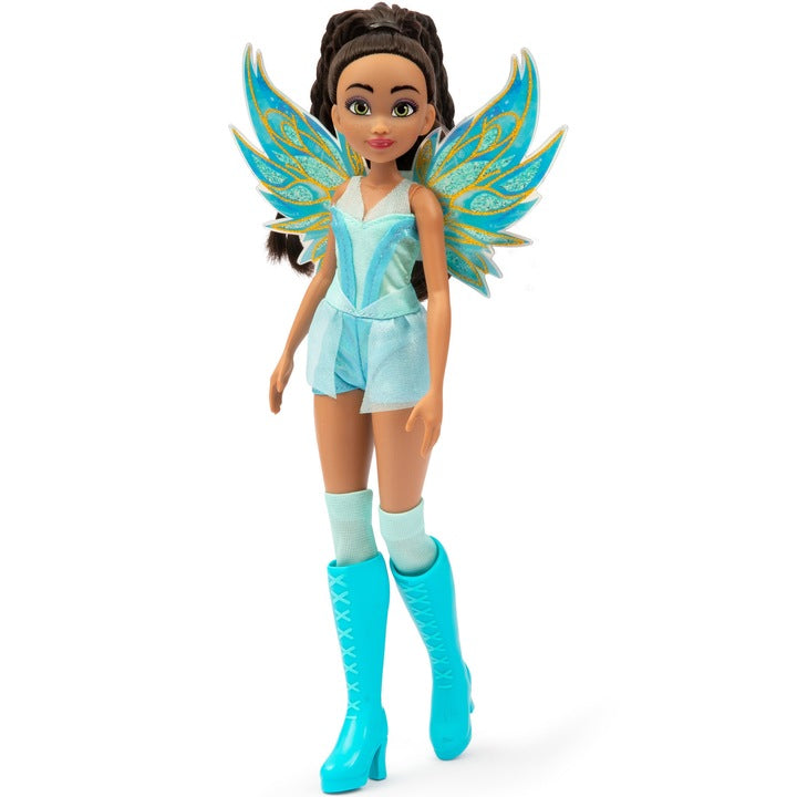 Winx Club Fairy Aisha Doll 27cm – Giochi Preziosi Fairy of Waves with Wings