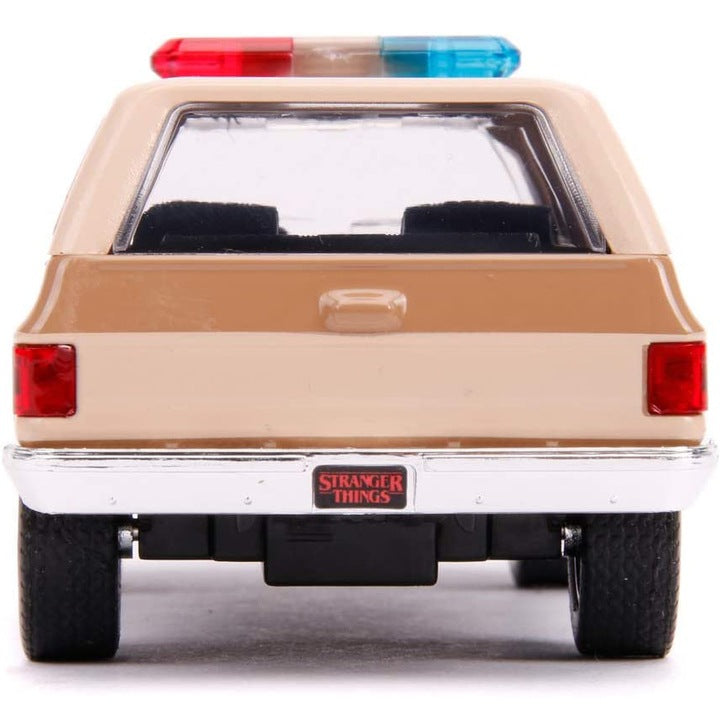 Jada Toys Stranger Things Hopper’s Chevy Blazer 1980 1:32 – Die-Cast Collectible Car