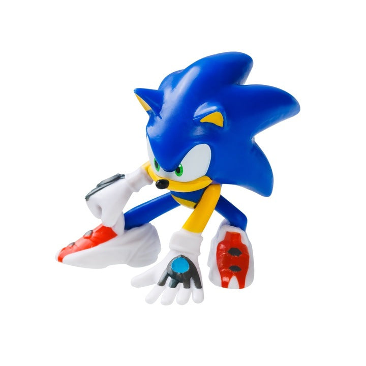 Sonic The Hedgehog Prime Sonic, Knuckles & Dr. Eggman 2-Inch Collectible Figures 3-Pack