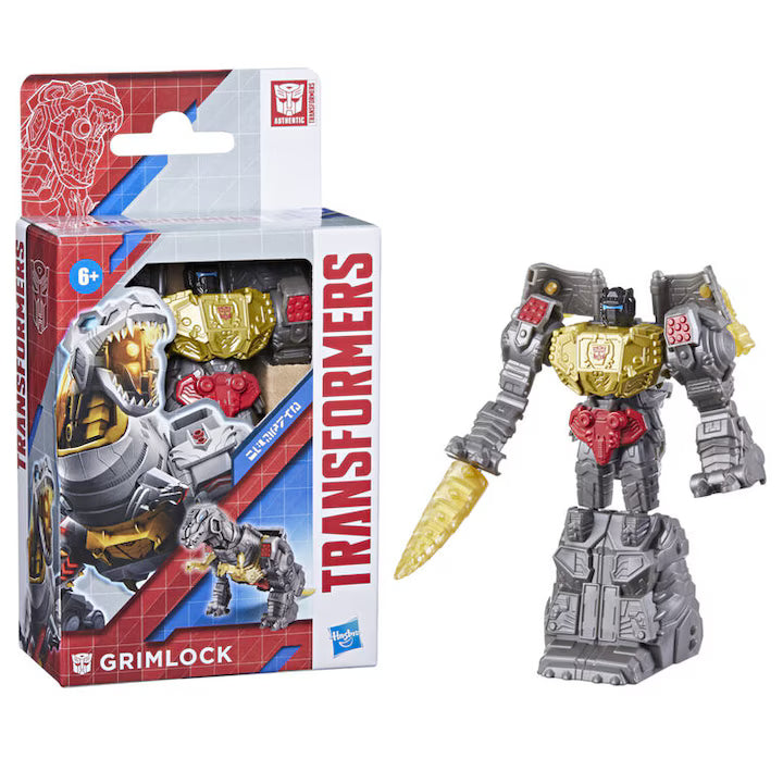 Hasbro Transformers Authentics Bravo Grimlock F8587 – 4.5" Converting Action Figure