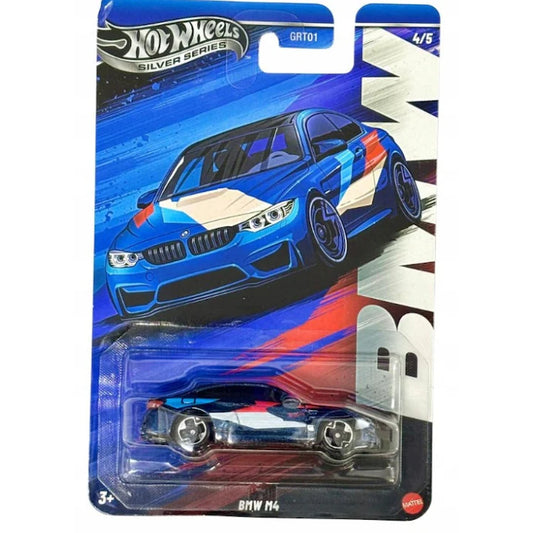 Hot Wheels Silver Series BMW GRT01 – BMW M4 Diecast Car – 4/5