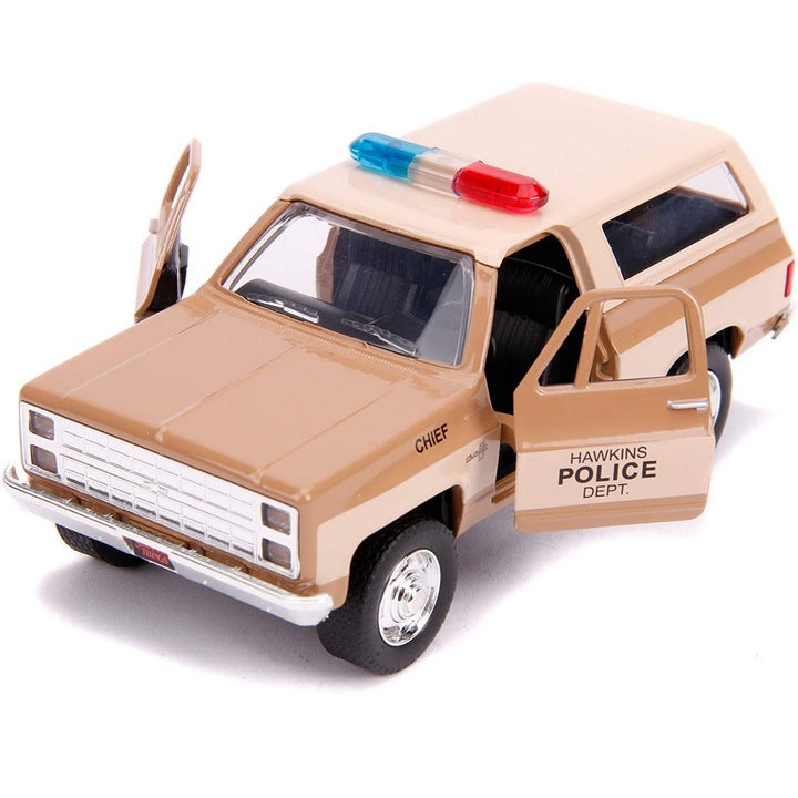 Jada Toys Stranger Things Hopper’s Chevy Blazer 1980 1:32 – Die-Cast Collectible Car